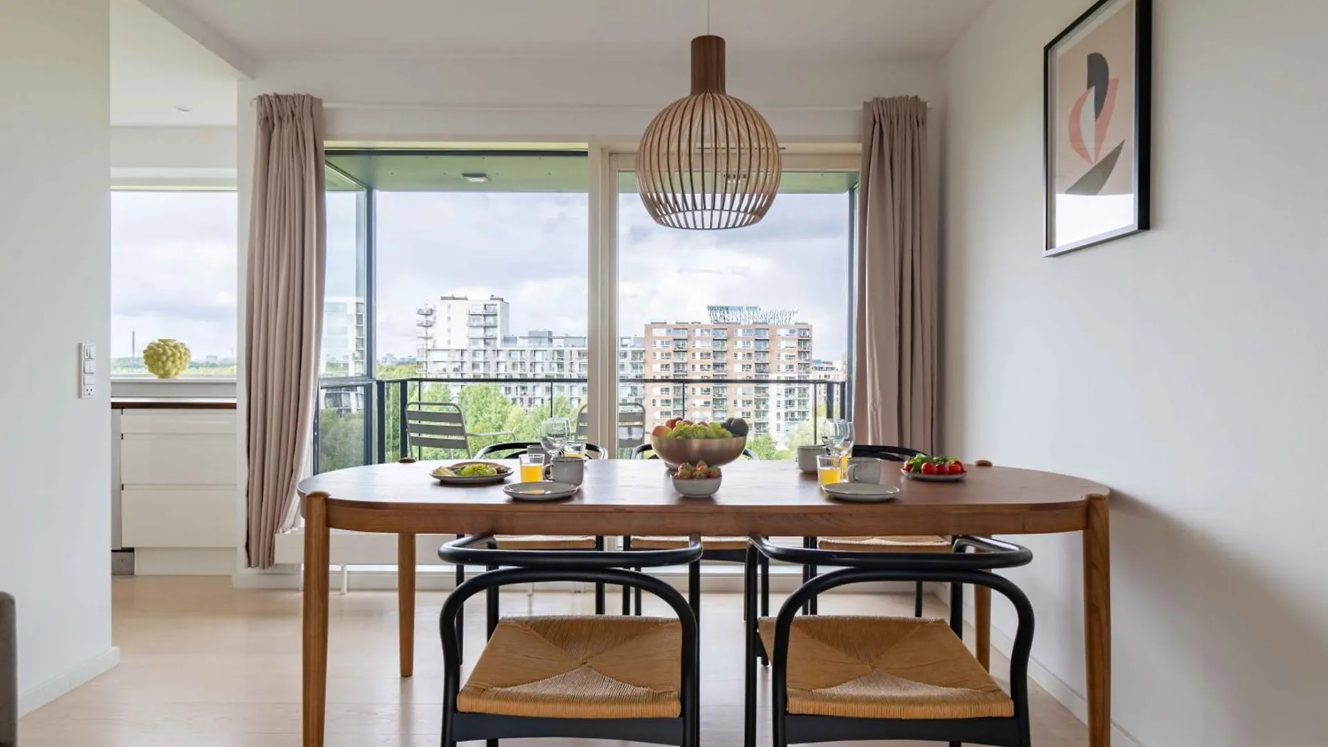 Stylish 3Br Apartment W Two Balconies Copenhagen Denmark